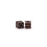 Shiny Square Beads-DIY Jewelry Making Accessories   4x4mm