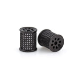 Tube Spacer Bead Micro Pave CZ Big Hole for Bracelet Jewelry Making Supplies   10x12mm