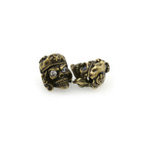 Shiny Skull Zircon Beads-Jewelry Making Accessories    11.5x10x12mm