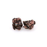 Shiny Skull Zircon Beads-Jewelry Making Accessories    11.5x10x12mm