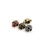 Shiny Skull Head Beads-Jewelry Making Accessories   12.5x16x10mm