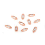 Rectangular Zircon Connector-Jewelry Making Accessories  12x4.5mm