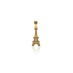 Individualism Jewelry-Exquisite Micropavé Tower Pendant-DIY Jewelry Accessories  8x21mm