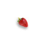 Shiny Enamel Strawberry Pendant-DIY Jewelry Making Accessories   7x11mm