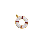 Exquisite Swimming Ring Pendant-Personalized Jewelry Making Accessories   20mm