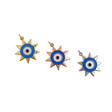 Exquisite Polaris Enamel Evil Eye Pendant-Protective Jewelry-Give it to a friend   22.5x20mm