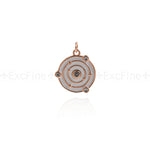 Exquisite Universe Pendant-Universe Zircon Pendant-Astronomer's Gift  15mm