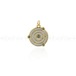 Exquisite Universe Pendant-Universe Zircon Pendant-Astronomer's Gift  15mm