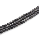 Map Gemstone Beads,Gray Jasper Stone Loose Beads 6mm 8mm 10mm - BestBeaded