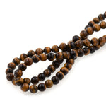 Smooth Tiger Eye Beads,Gemstone Loose Beads 6mm 8mm 10mm - BestBeaded