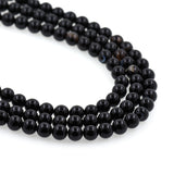 Sardonyx Agate Beads,Smooth Black Agate Gemstone Loose Beads - BestBeaded