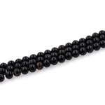 Sardonyx Agate Beads,Smooth Black Agate Gemstone Loose Beads - BestBeaded