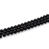 Sardonyx Agate Beads,Smooth Black Agate Gemstone Loose Beads - BestBeaded