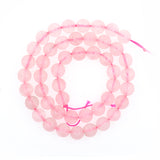 Rose Quartz Beads,Pink Healing Crystal Loose Beads - BestBeaded