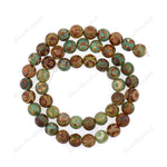 Natural Tibetan Beads,Crackle Agate DZI Beads Loose Gemstone Bead - BestBeaded